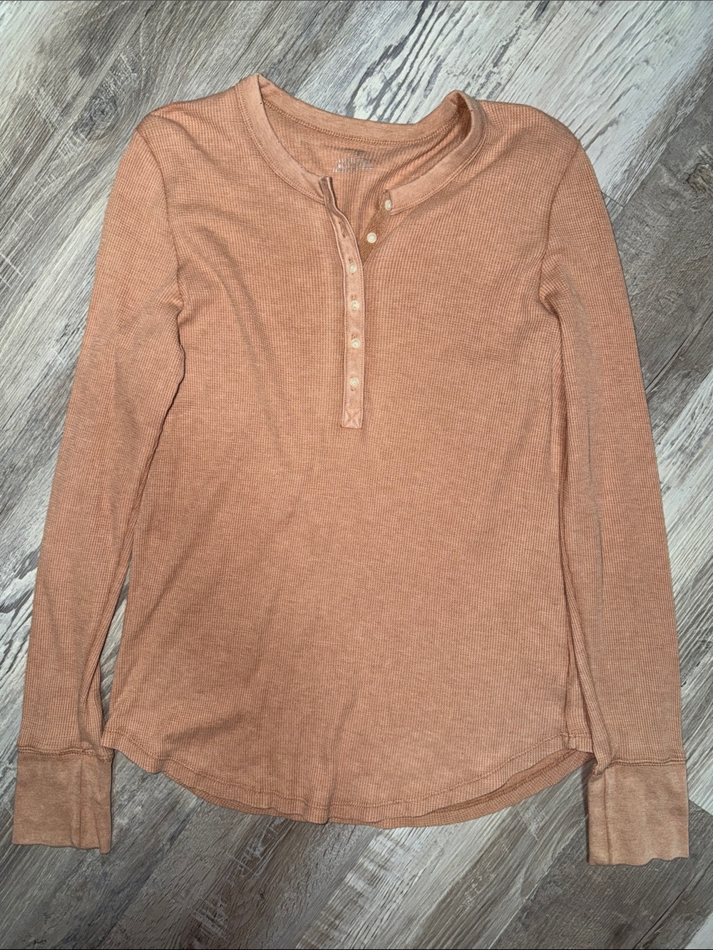 Aerie Long-Sleeve Henley Top